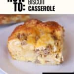 How to make the most Easy Sausage Egg Biscuit Casserole for a delicious group breakfast
