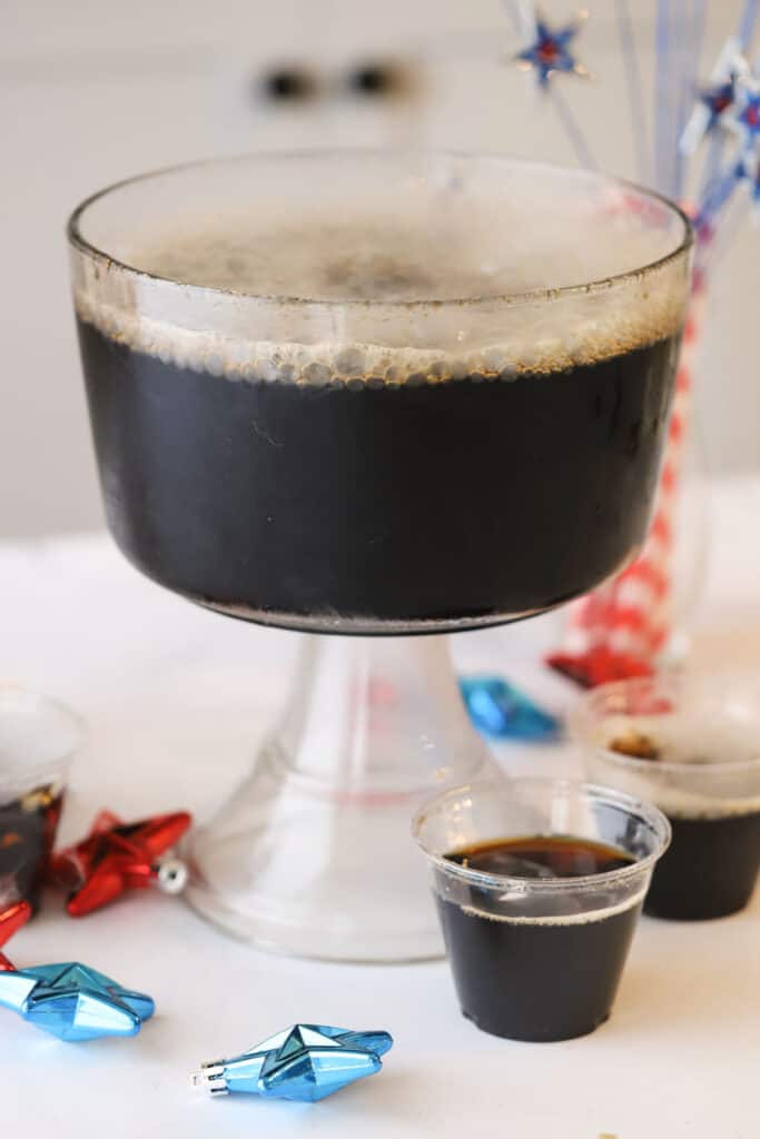 This homemade root beer recipe uses dry ice to create a little carbonation and a great presentation. Serve in a punch bowl at your next Halloween party.