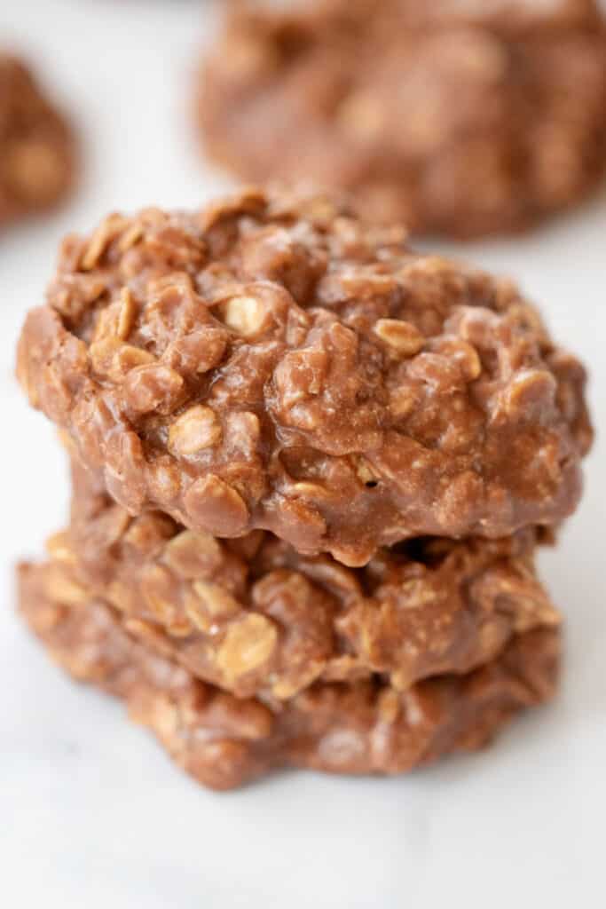Nutella no bake oatmeal cookies, one of our favorite nutella recipes no bake.