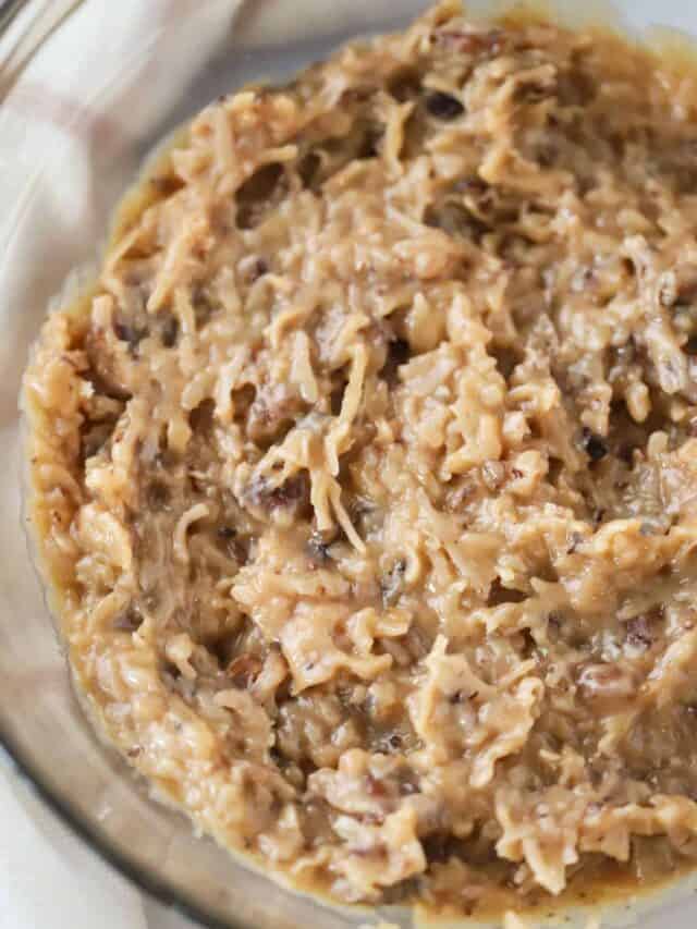 German Chocolate Frosting Story