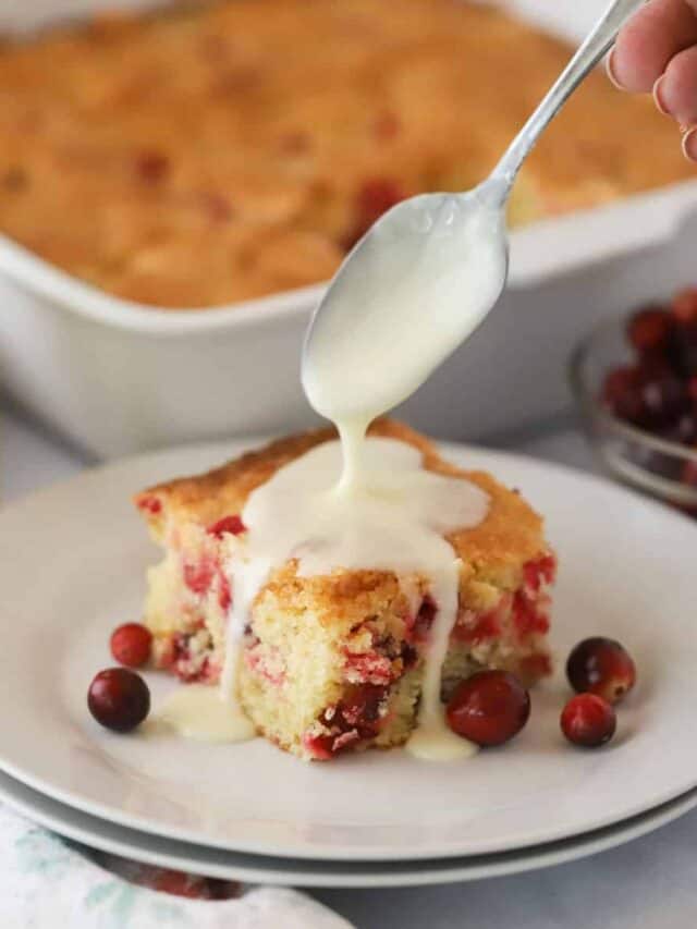 Cranberry Orange Coffee Cake Story