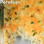 How to make Spicy Cheesy Potatoes, Best Green Chile Cheesy Potatoes Recipe.