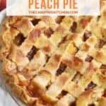 How to make the best Baked Peach Pie recipe at home