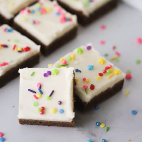 Chocolate Sugar Cookie Bars Recipe.