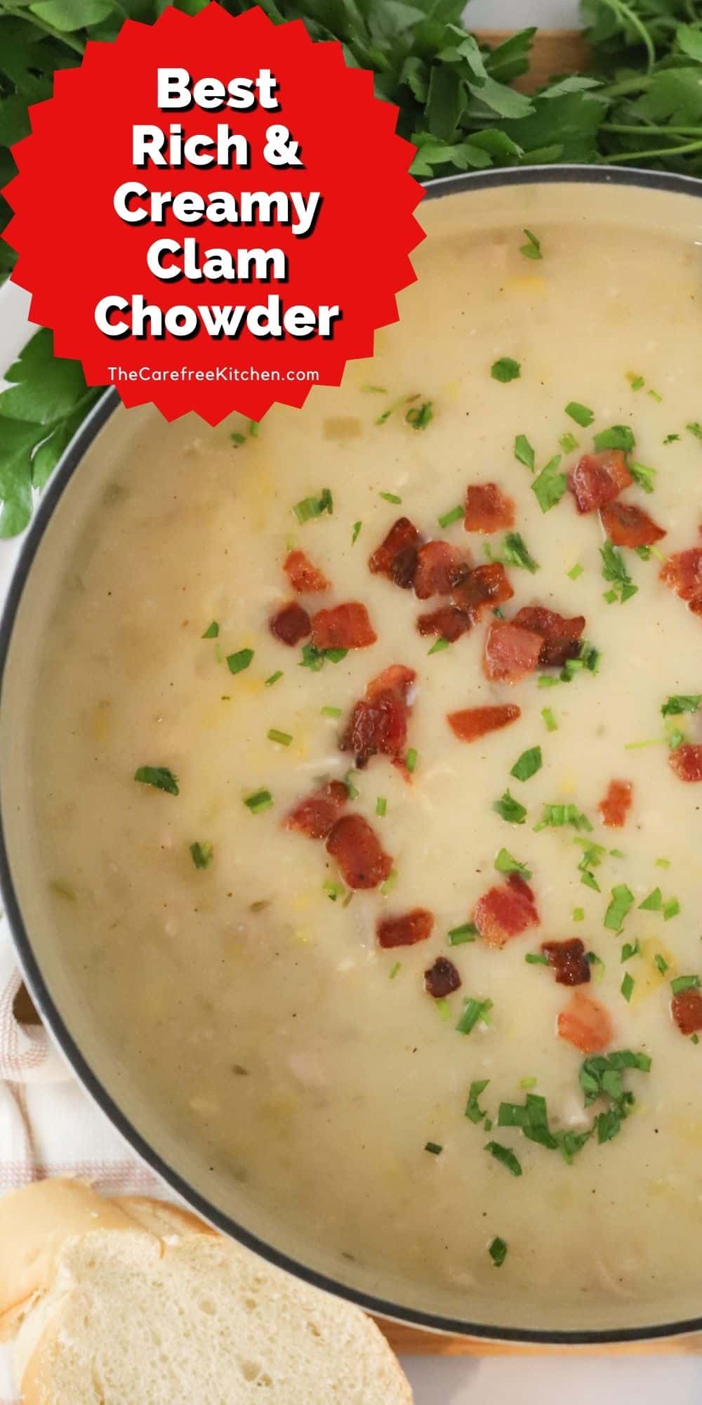 Easy Clam Chowder Recipe The Carefree Kitchen