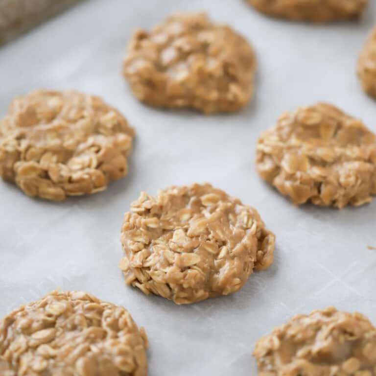 Cookie Butter No Bake Cookies