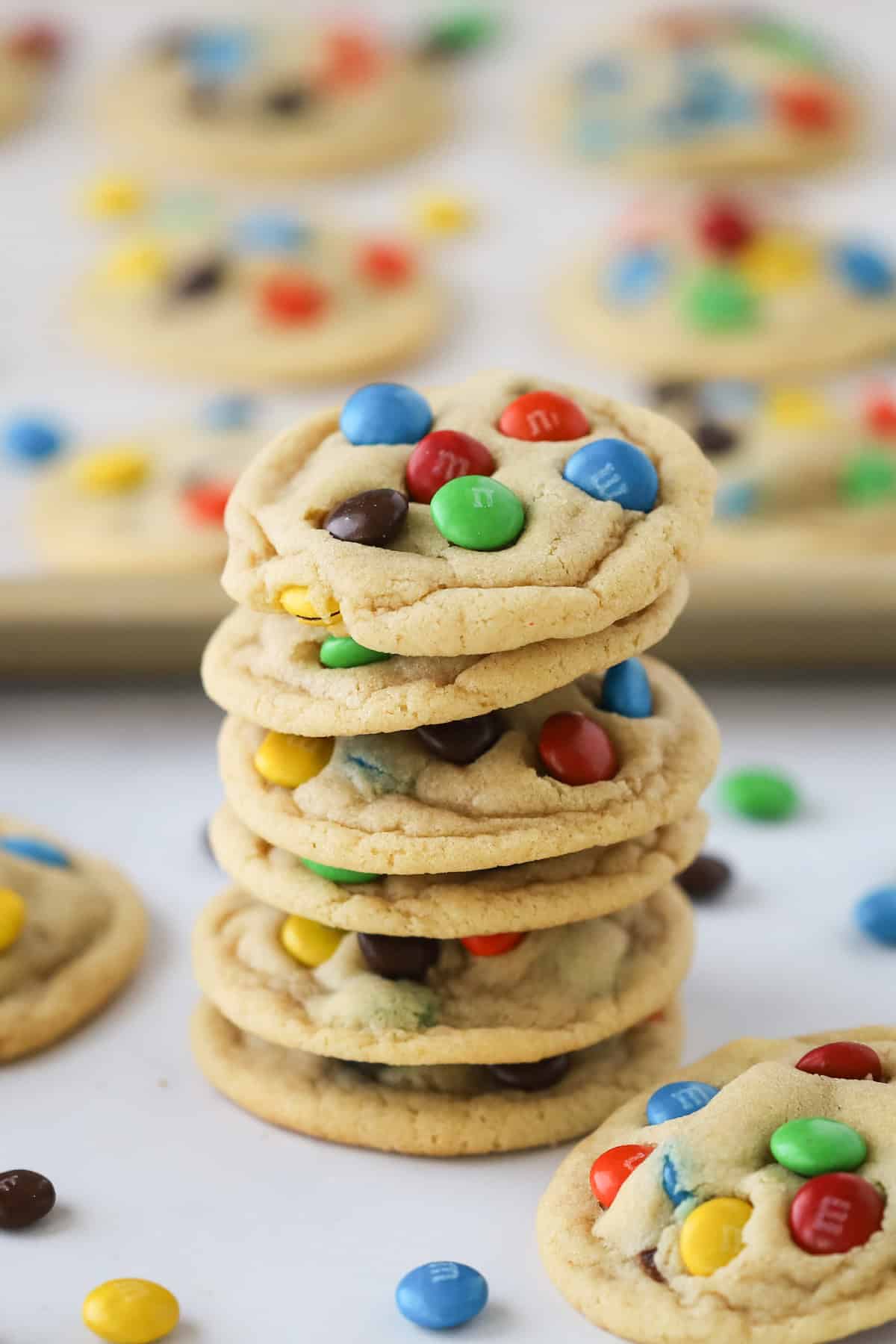how to make the best bakery style M & M cookies