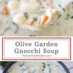 Amazing Olive Garden Gnocchi Soup copycat recipe