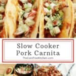 how to make Slow Cooker Pork Carnitas recipe.