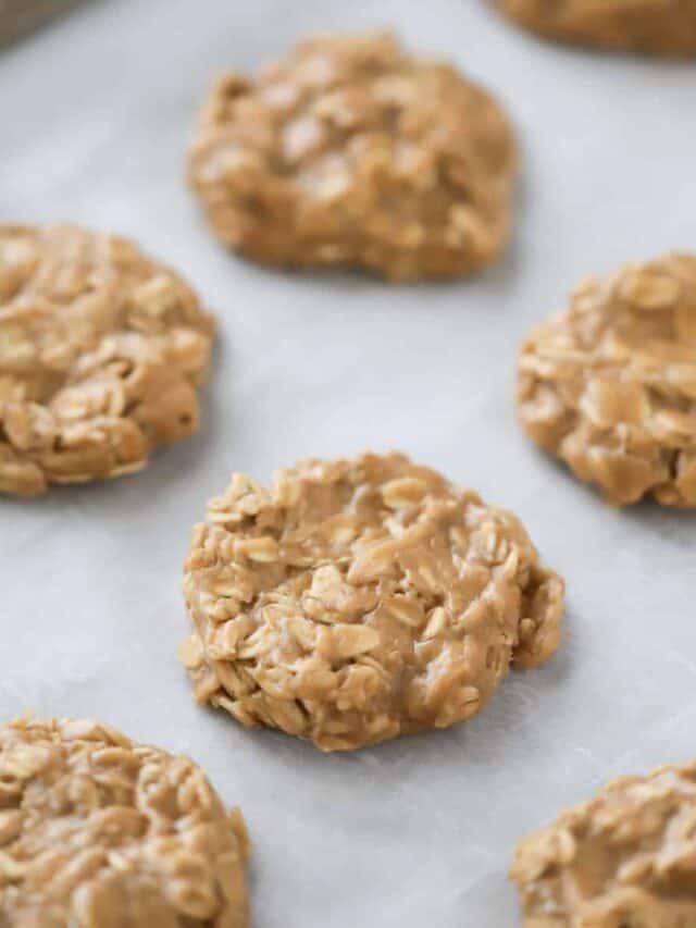 Cookie Butter No Bake Cookies Story