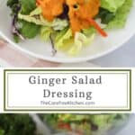 Easy to make Ginger Salad Dressing recipe