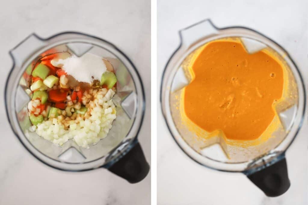 How to make carrot ginger salad dressing at home in a blender, a hibachi ginger salad dressing.