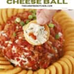 How to make an easy Jalapeño Popper Cheese Ball appetizer recipe