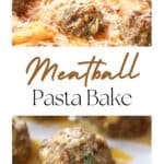 How to make the easiest Meatball Pasta Bake for a cozy dinner recipe
