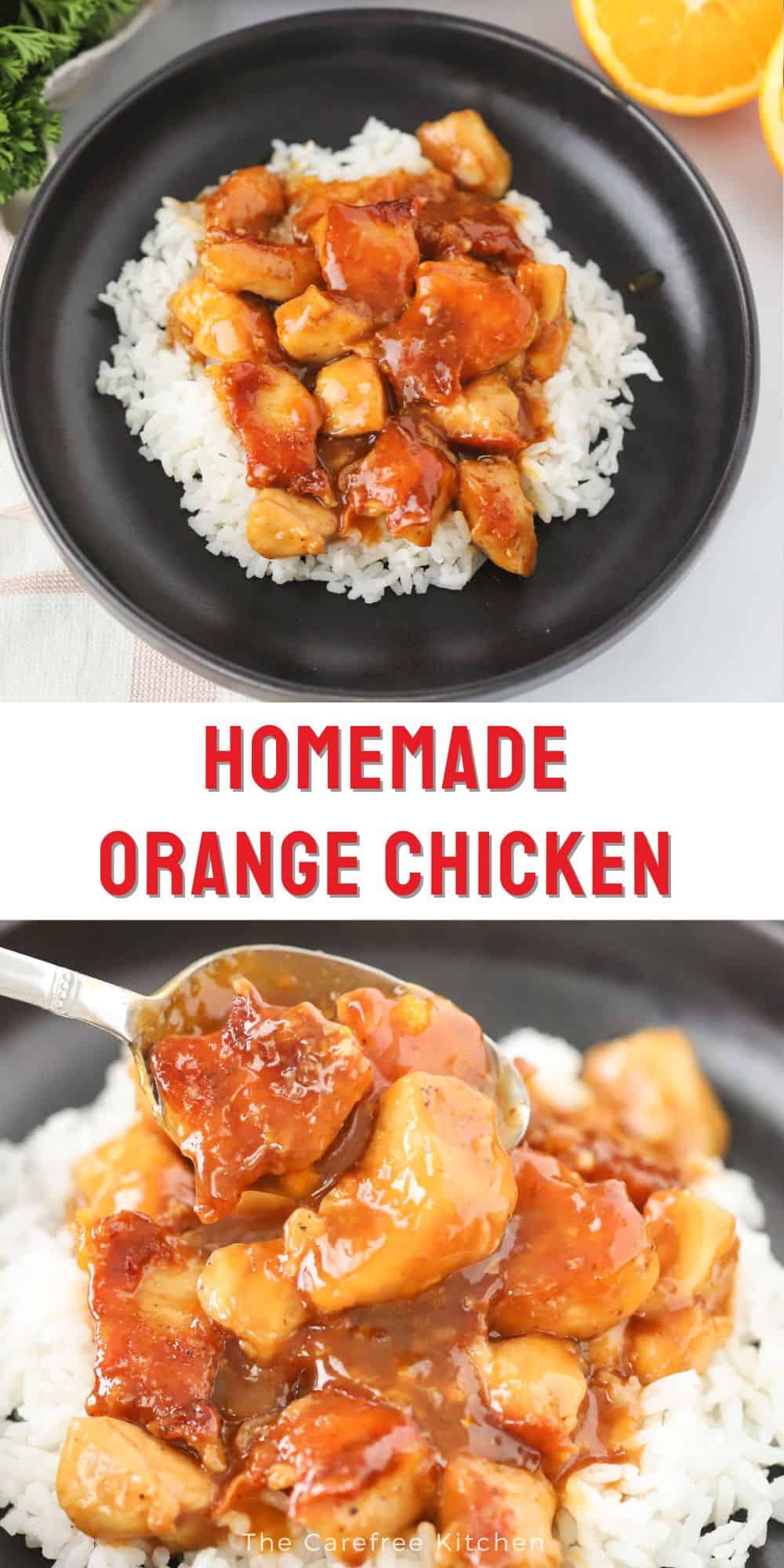 Homemade Orange Chicken - The Carefree Kitchen