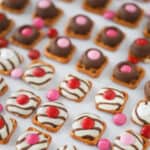 how to make valentines pretzel bites recipe