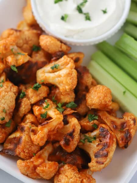 how to make buffalo cauliflower recipe