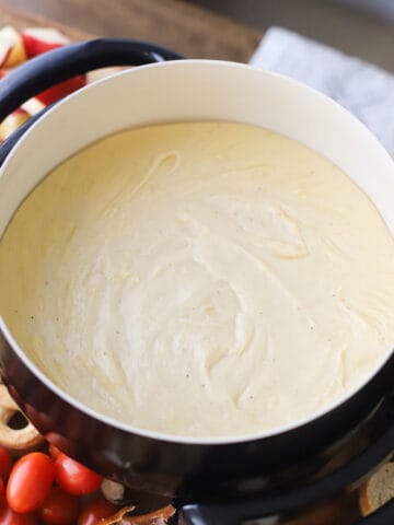 how to make homemade cheese fondue recipe