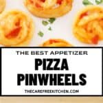 How to make the best pizza pinwheels for an appetizer or party snack.