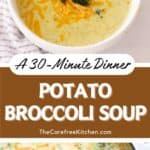 how to make the best potato broccoli soup recipe for a comfort food dinner