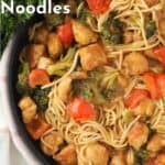 best Spicy Peanut Chicken and Noodles recipe