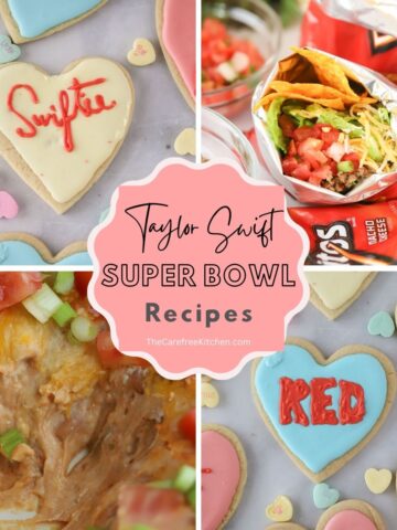 collection of taylor swift themed recipes