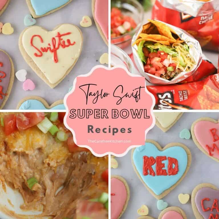 collection of taylor swift themed recipes