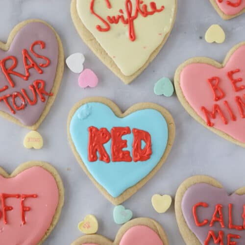 Taylor Swift Sugar Cookies