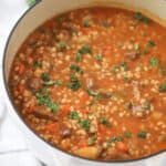 How to make beef and barley soup recipe