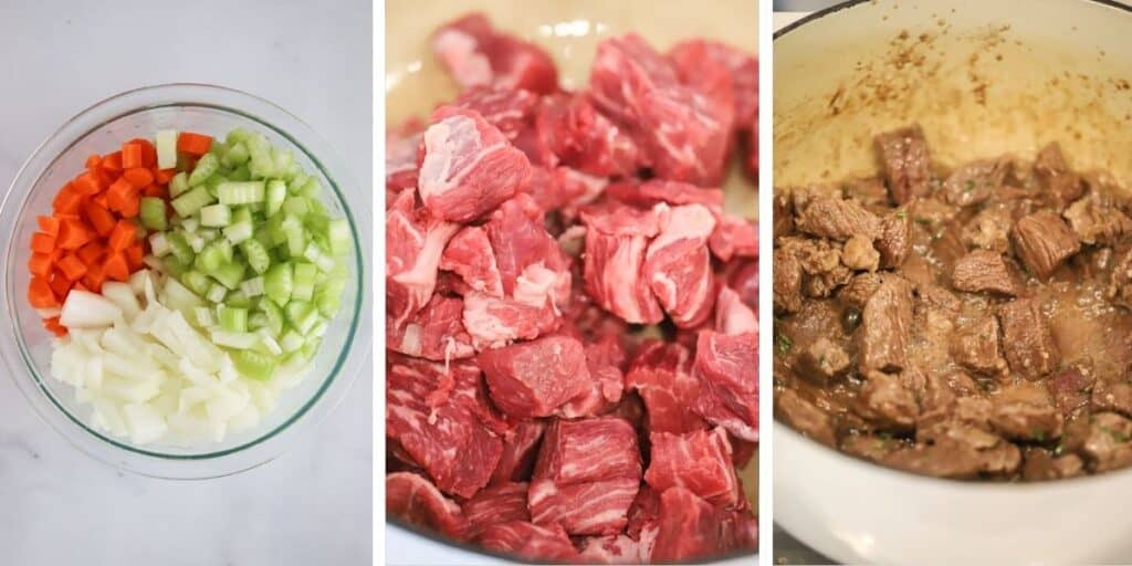 How to make beef barley soup with beef stew meat or beef chuck roast.
