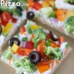 best crescent roll veggie pizza recipe