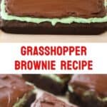 mint chocolate grasshopper brownies recipe