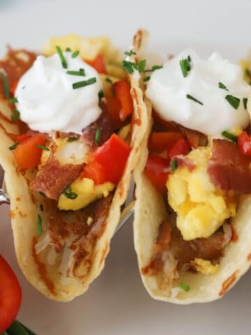 how to make breakfast tacos.