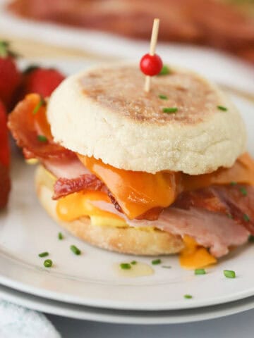 recipe for egg mcmuffin breakfast sandwich