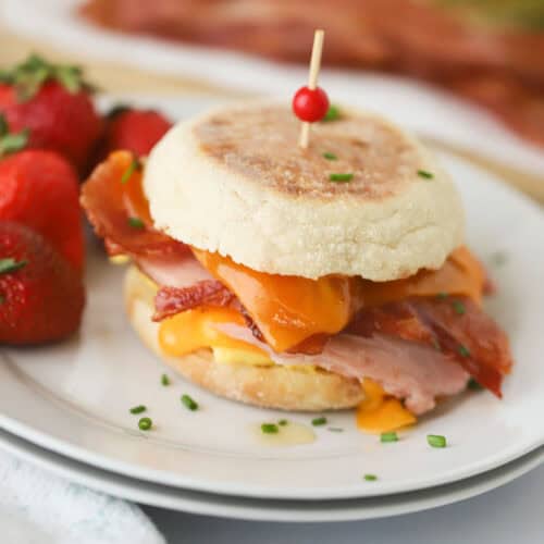 recipe for egg mcmuffin breakfast sandwich