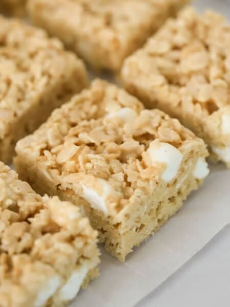 how to make salted Caramel Rice Krispies, rice crispy treats