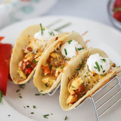 how to make southwest breakfast tacos