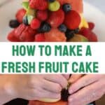 how to make a fresh fruit cake recipe