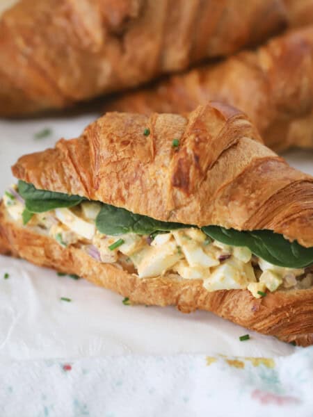 egg salad sandwich recipe with hard boiled eggs