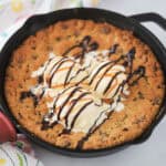 How to Make a Pizookie skillet cookie recipe