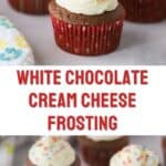 recipe for White Chocolate Cream Cheese frosting.