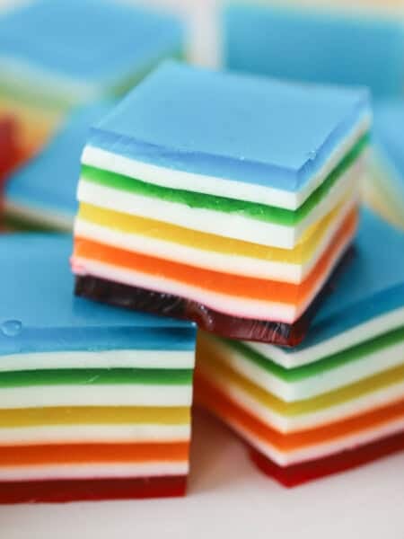 how to make layered jello recipe.