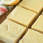 lemon blondie bars recipe, easy lemon brownies.