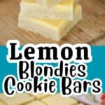 lemon brownie recipe, how to make lemon blondies with lemon icing