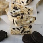 how to make no bake oreo rice krispies treats recipe