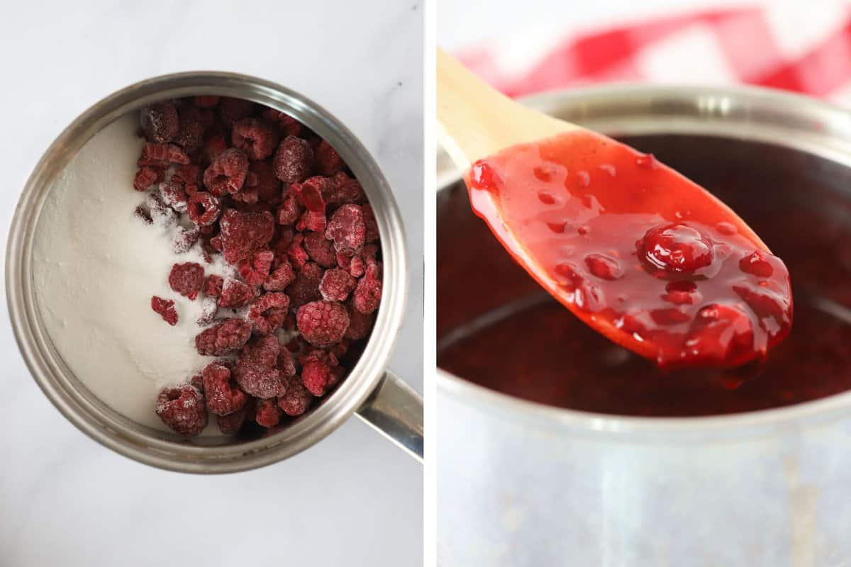 Raspberry Syrup Recipe - The Carefree Kitchen
