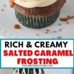 How to make salted caramel buttercream frosting recipe