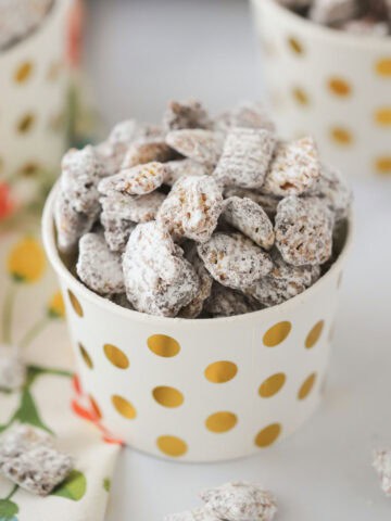 how to make nutella muddy buddies recipe