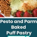 Parmesan and Pesto Puff Pastry recipe