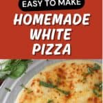 easy white pizza